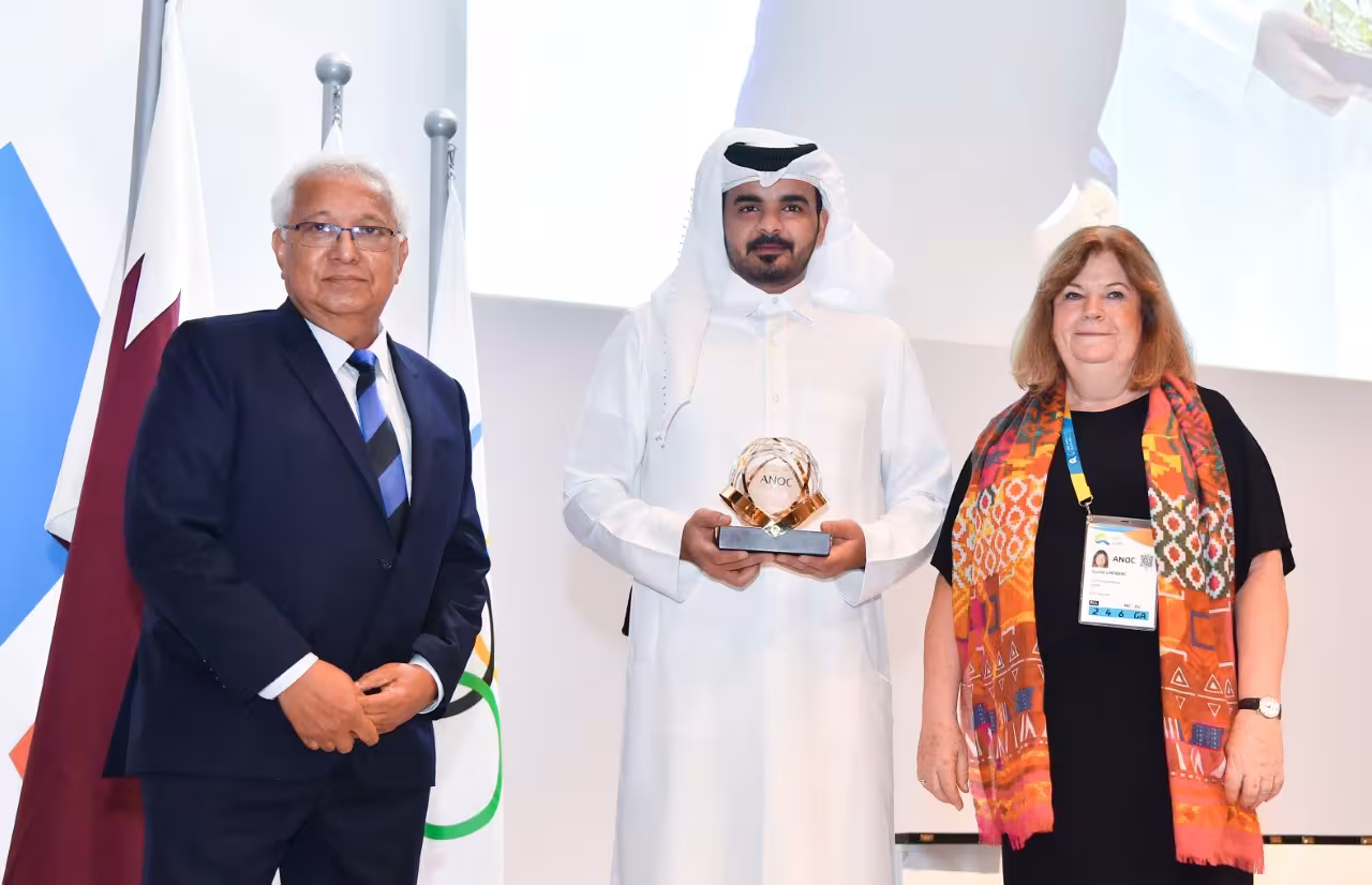 QOC President Sheikh Joaan honoured at ANOC Awards