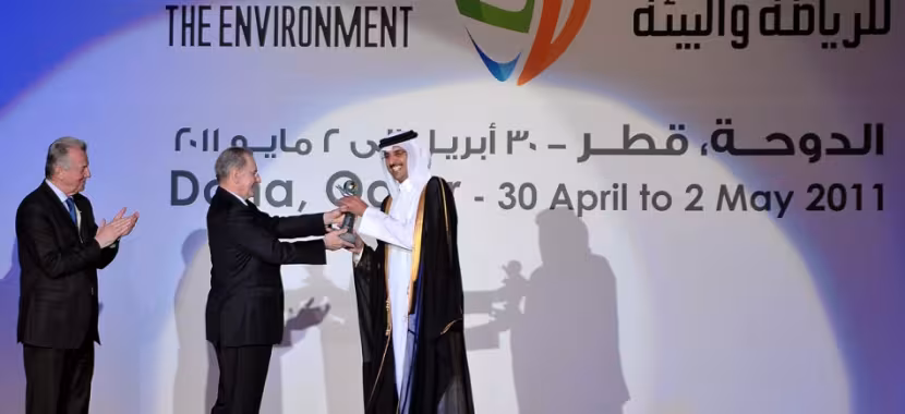 IOC Award for Commitment to the environment and sustainable technology