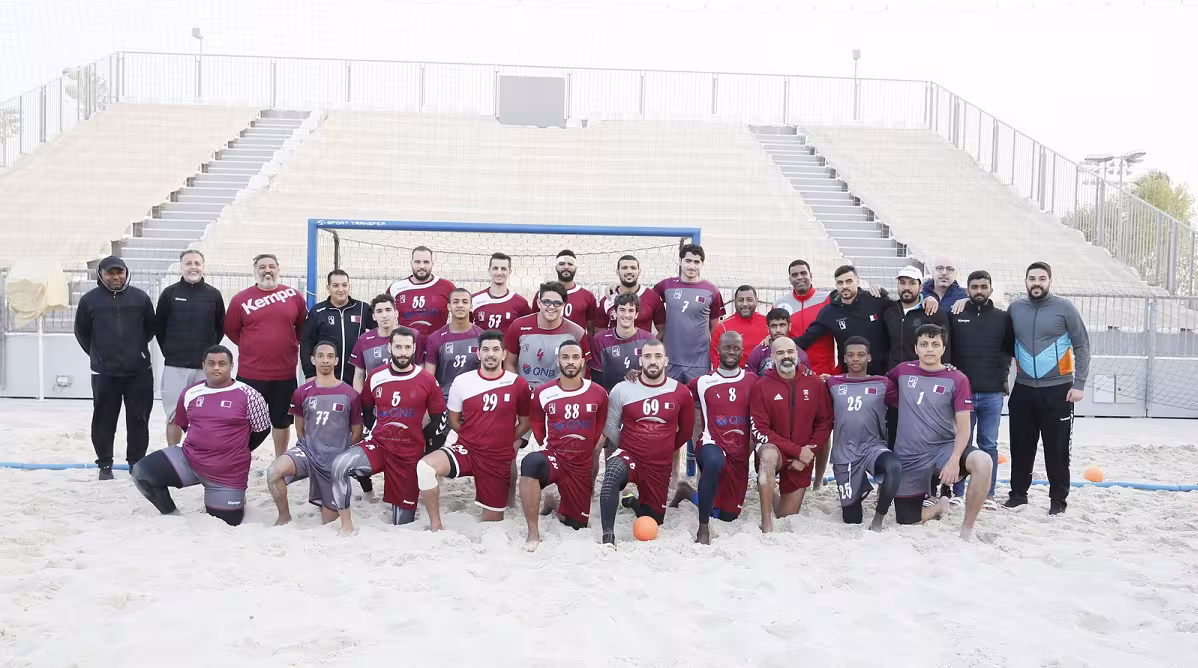 Team Qatar off to Iran for Asian Men’s Beach Handball Championship
