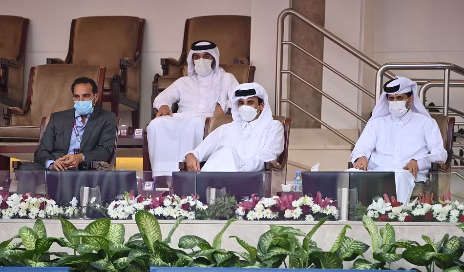 سمو الأمير يشهد جانبا من افتتاح بطولة قطر توتال المفتوحة للتنس للسيدات