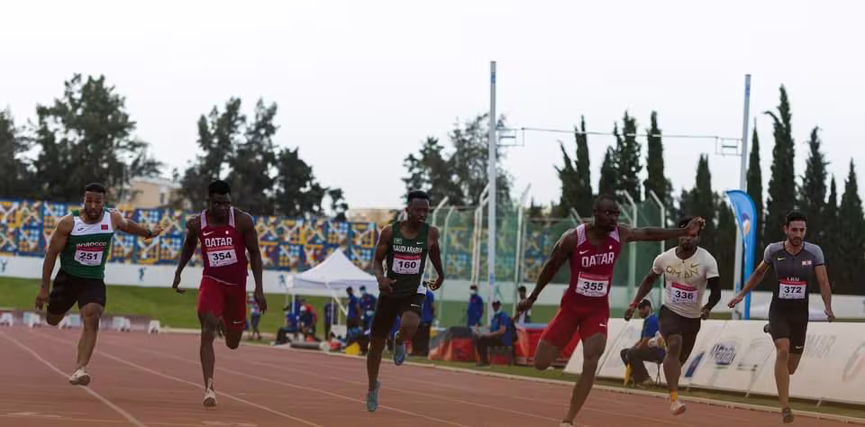 Team Qatar sprinter Ogunode wins Men’s 100 m Gold in Arab Athletics Championships