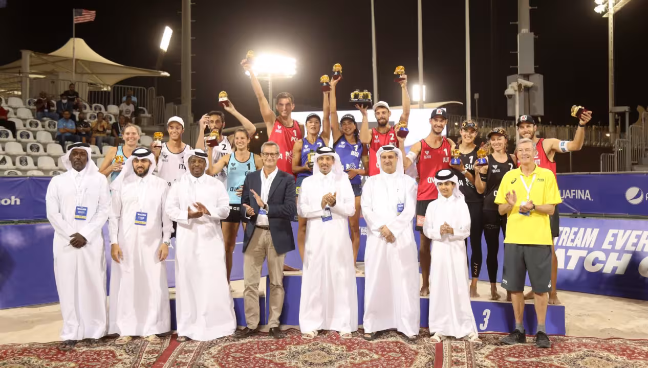 Unstoppable Bryl and Losiak secure Doha Challenge title