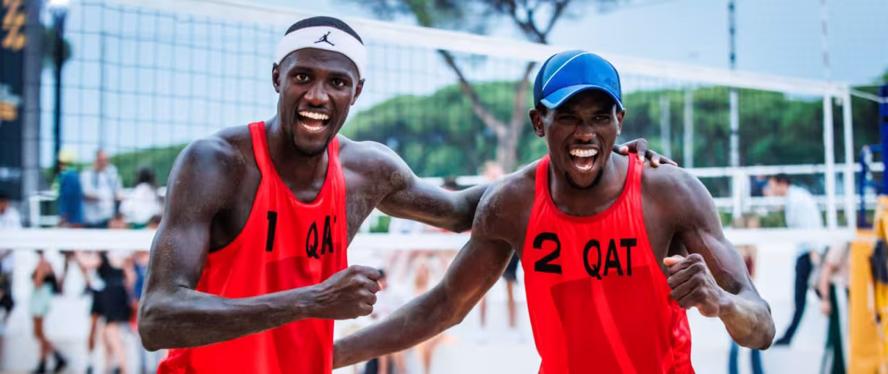 Cherif and Ahmed enter last 16 of Beach Volleyball World Championships