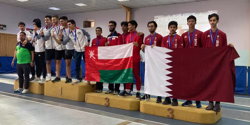 Team Qatar fencers win bronze in West Asian U20 Championship Final Day