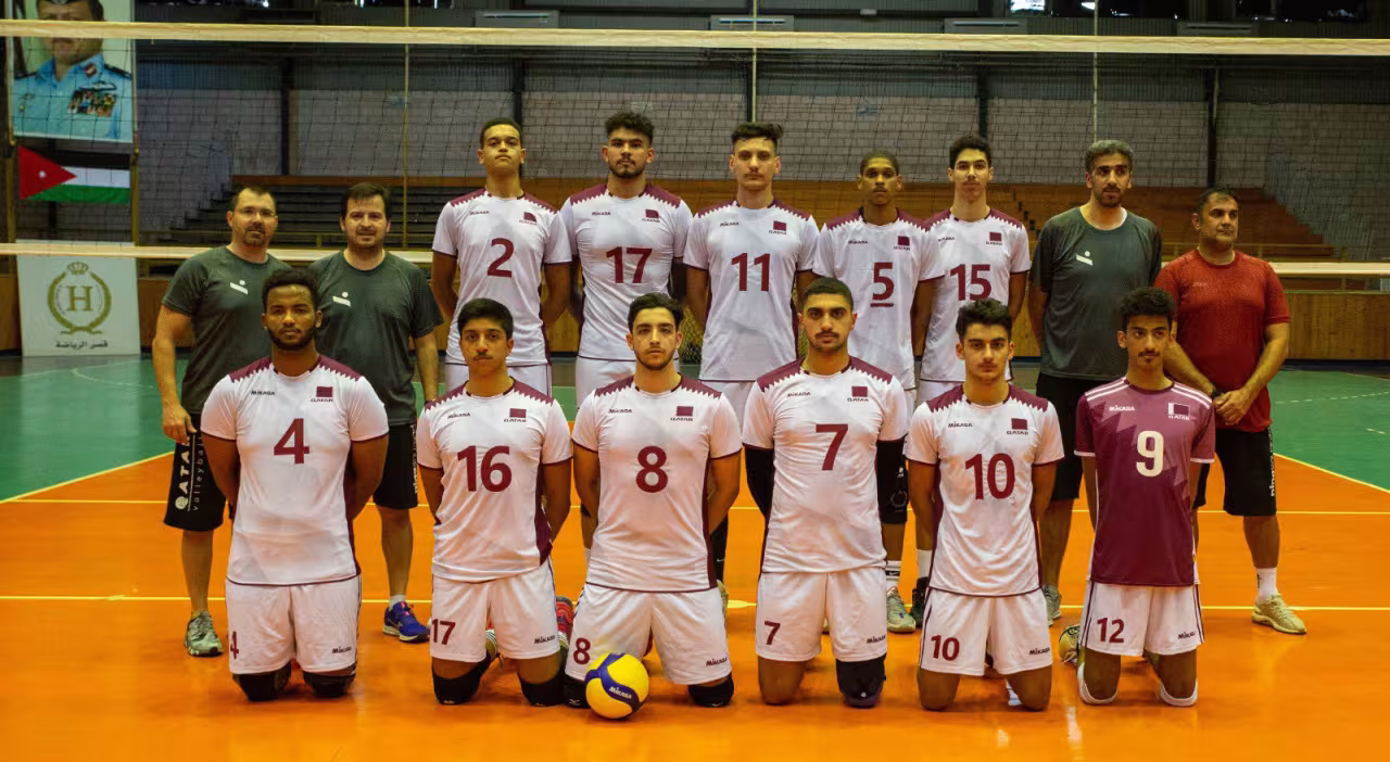 Team Qatar U-20 conclude Quartet Volleyball Friendly Tournament