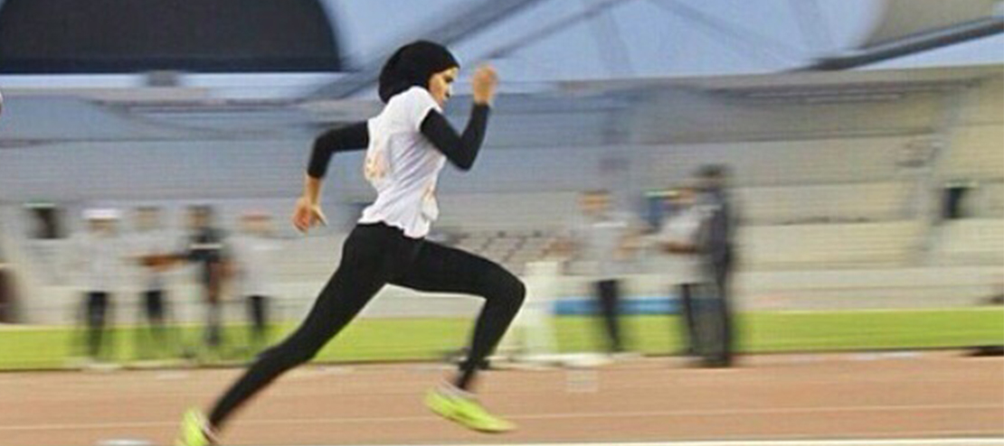 مريم فريد من المنتخب القطري تلتقي بالبطلة الأولمبية الأمريكية إيما كوبيرن