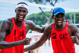 Qatar’s Younousse and Tijan placed in second spot at FIVB ranking